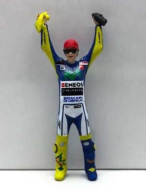 Valentino Rossi Yamaha Figure 2016 1/43 Diecast Model Moto GP Cartrix • $18.59