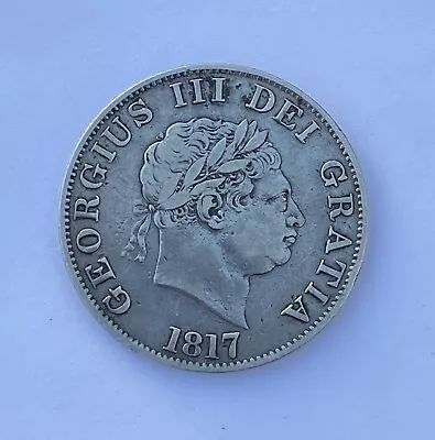 1817 George 111 Half Crown 2/6 Coin • £4.99