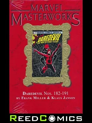 MARVEL MASTERWORKS DAREDEVIL VOLUME 17 DM VARIANT #340 EDITION HARDCOVER 368 Pgs • £52.99
