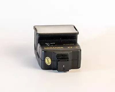 Miranda ZF-3 Zoom Shoe Mount Camera Electronic Flash - Manual/Auto • £8.99