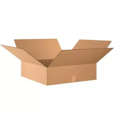 24x24x7  Flat Corrugated Boxes For Shipping Packing Moving Supplies 10 Total • $56.99