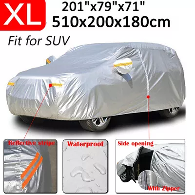 SUV Car Cover Waterproof Sun Outdoor Protector For Toyota Land Cruiser 4Runner • $40.99