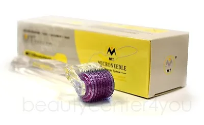 $24.19 • Buy 2 X Dermaroller Skin Care 192 Purple Kit  1.0mm - 1.5mm Scars, Anti-aging, Acne