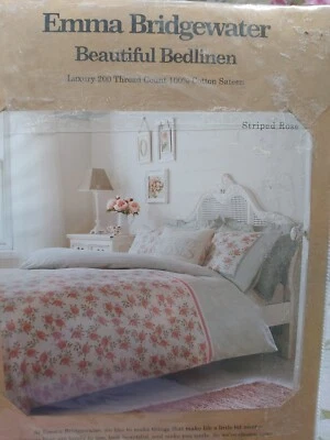 £50 • Buy Emma Bridgewater Striped Rose Bedding - Single
