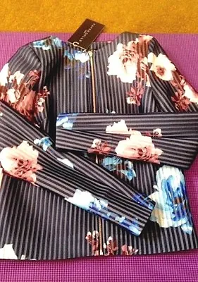 PAPERDOLLS LONDON Floral Jacket  Size: 2US/34EU/36UK New W/ Tag • $20