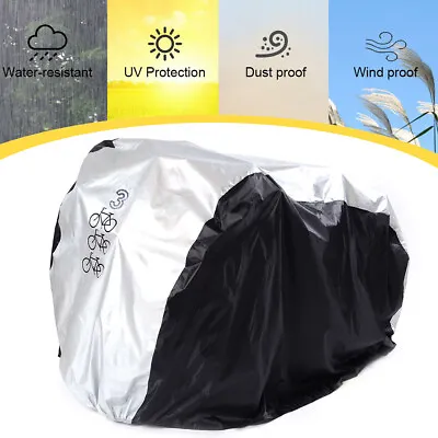 Silver Motorcycle Bike Cover Outdoor Dust UV Storage For Honda PCX125 PCX150 • $15.59