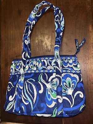 Vera Bradley Shoulder Bag Tote Mediterranean Blue • $24.99