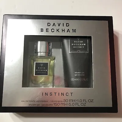 £23.21 • Buy David Beckham Instinct 2 Piece Gift Set Essence 1.0 FL OZ  Shower Gel