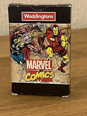 Waddingtons Marvel Comics Retro Playing Cards- Complete Including Jokers  • £4.95