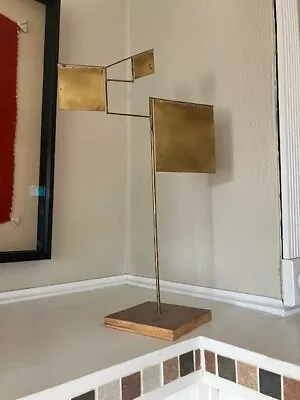 Modern Abstract Sculpture Signed George Rhoads • $2500