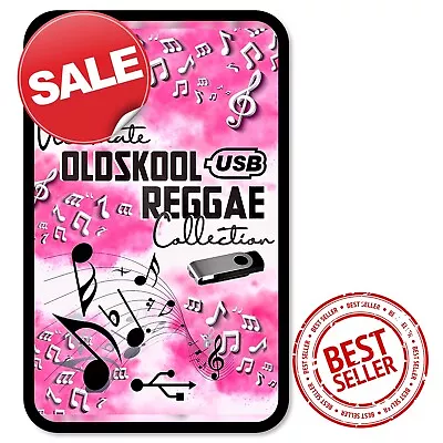 ULTIMATE OLDSKOOL REGGAE COLLECTION 1500 MP3’s LOVERS ROCK DANCEHALL BASHMENT • £14.99