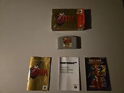 Zelda: Ocarina Of Time N64 Nintendo 64 Complete CIB RARE! • $32
