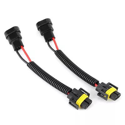 2Pcs 9005/9006 Male To H11 Female Bulbs Adapter Conversion Wire Connector Socket • $7.39