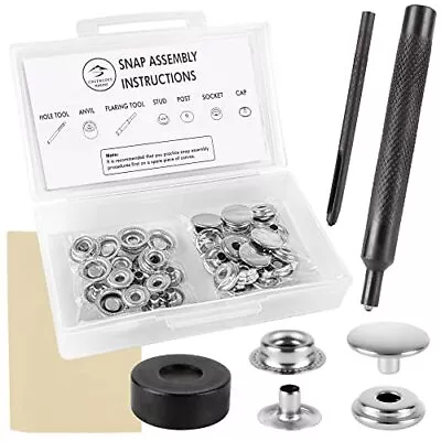 CreekCove Marine Premium Canvas Snap Fastener Installation Tool Kit - For DIY... • $30.78