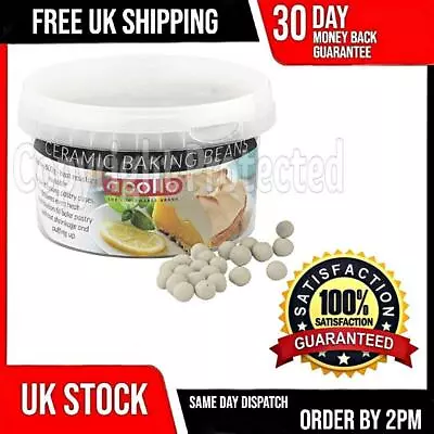 £8.29 • Buy Tub Pot Of Ceramic Blind Baking Oven Cooking Pastry Pie Making Beans Beads Ball