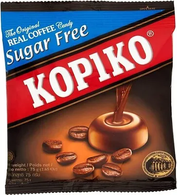 Kopiko Sugar Free Coffee Candy 75 G | FAST FREE SHIPPING • $3.51