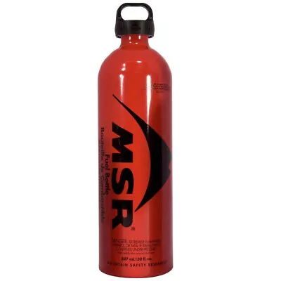 Msr 30 Oz. Fuel Bottle Red One Size • $26.95