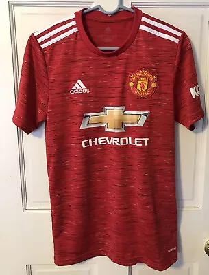 Adidas Manchester United Chevrolet Jersey Size Small Red!! • $18