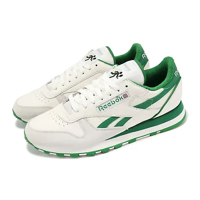 Reebok Classic Leather 1983 Vintage Chalk Gle Green Men Casual Shoes 100074340 • $180.40