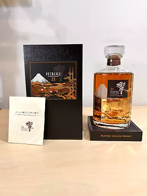 Hibiki 21 Year Old Mount Fuji Kacho Fugetsu Limited Edtion Blended Suntory • $1850