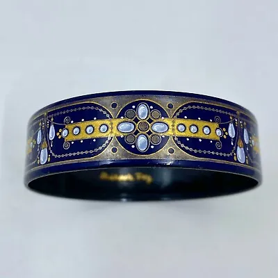 MICHAELA FREY Vintage Enamel Bangle Bracelet • $215