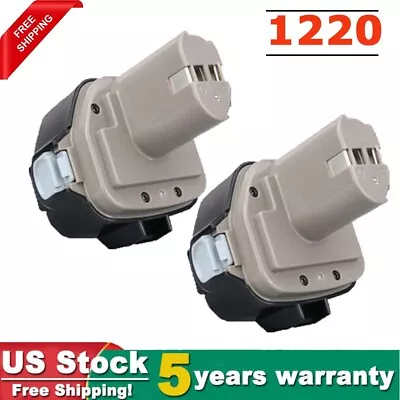 2x 12V 4800mAh Ni-MH Battery For Makita PA12 1220 1222 1233 1234 1235 192598-2 • $25.89