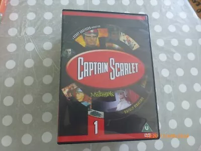 Captain Scarlet And The Mysterons - Vol. 1 - Episodes 1 To 6 (DVD 2001) • £3.99