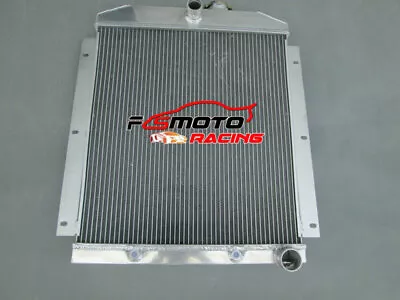 Aluminum Radiator For Chevy Pickup Truck Includes Tranny Cooler 1947-1954 53 52 • $203.30