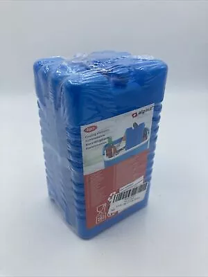 4 X Freezer Blocks Cooler Bag Ice Packs For Lunch Box Picnic Reusable Blue • £6