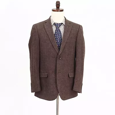 Parc 81 40R Brown Sport Coat Blazer Jacket HB 2B Wool • $59.99