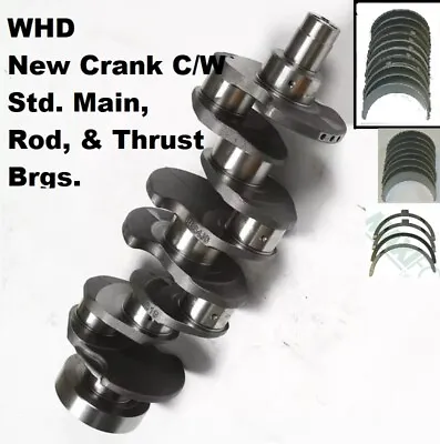 New Crankshaft C/W Std Main Rod & Thrust Bearings Fits BOBCAT E60 • $844.34