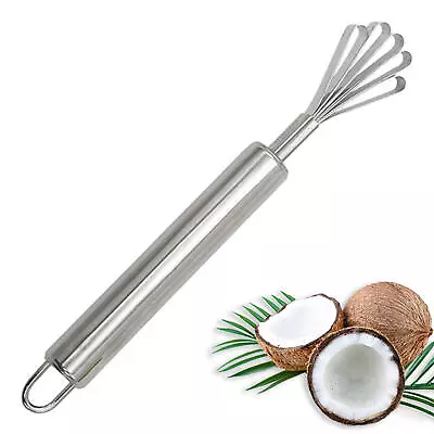 Coconut Scraper Stainless Steel Scraper Grater Shredder Fish Meat Removal Tools • £6.52