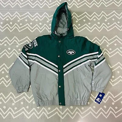 Vintage Rare New York  NY Jets Starter Football Jacket Medium NWT • $220