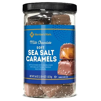 $26.55 • Buy Member's Mark Soft Sea Salt Caramels (31 Ounce)