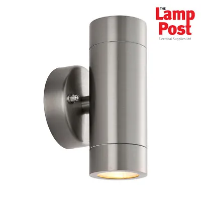 £29.99 • Buy Saxby 101350 Palin Up & Down Wall Light IP65 Marine Grade Stainless Steel