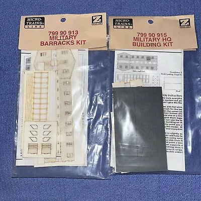 Military Z Scale Barracks Kit& HQ Building Kit • $10