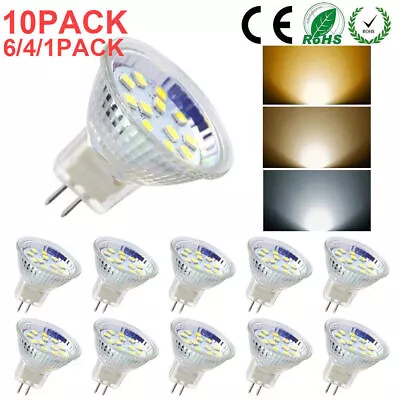 £6.29 • Buy MR11 LED Spotlight DC 12V GU4 Bi-Pin 3W 5W Equivalent Bulb Light Lamp Warm White