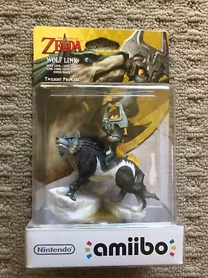 NEW Nintendo Amiibo The Legend Of Zelda: Twilight Princess Wolf Link Figure • $25