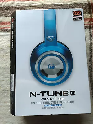 Brand New Sealed Monster N-Tune HD Colour It Loud On-Ear Headphones Pure M Sound • $49