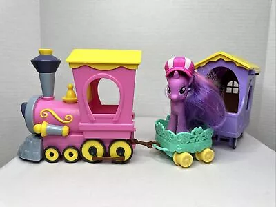 My Little Pony Friendship Express Train W/Princess Twilight Sparkle Pony EUC. • $19.99