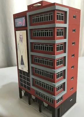 1/160 N Scale Buildings Train Railway Layout Modern Business Red Model House DIY • $18.99