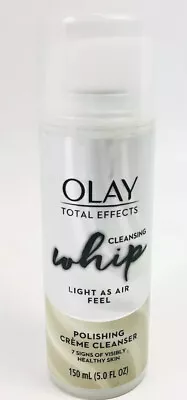 $5.75 • Buy Olay Total Effects Cleansing Whip Polishing Crème Facial Cleanser - 5 Fl Oz 