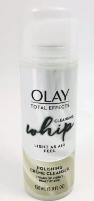 $5.75 • Buy Olay Total Effects Cleansing Whip Polishing Crème Facial Cleanser - 5 Fl Oz 