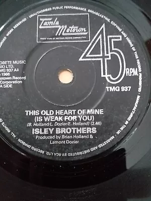 Tamla Motown - Isley Brothers - 45 Rpm 7  Single Vinyl Record - There's... • £1