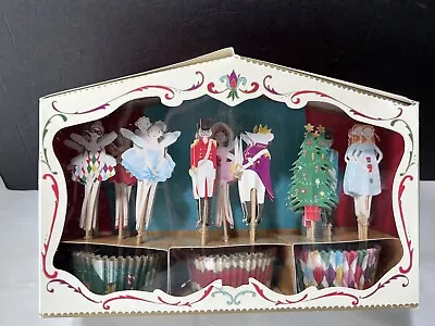 The Nutcracker Cupcake Kit W Stage Topper Party Pick Christmas Bake Cup Liners • $26