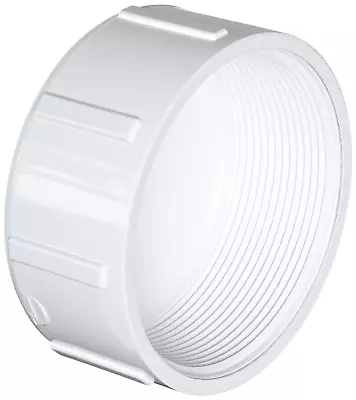 Spears 448 Series PVC Pipe Fitting Cap Schedule 40 6  NPT Female • $52.99