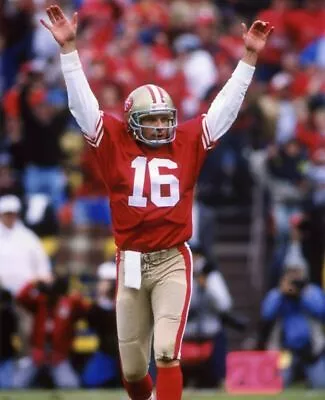 Joe Montana Celebrating 8x10 Picture Celebrity Print • $3.99