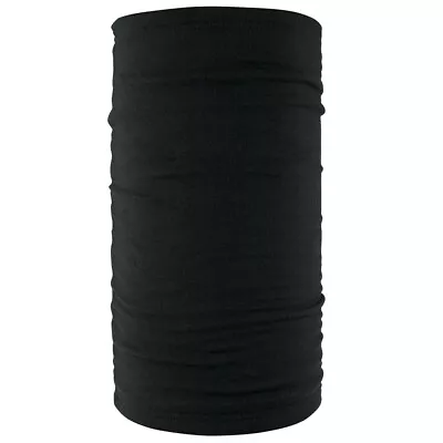 Zan Headgear TF114 Fleece Lined Motley Tube Black • $12.95