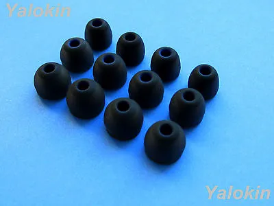 NEW 12pcs (Black) S/M/L Replacement Eartips Adapters Set For Jaybird Freedom F5 • $50.30