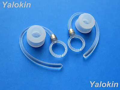 2 Ear-clips & 2 Ear-gels For Motorola H19 H19txt HX550 H525 H520 Boom • $14.99